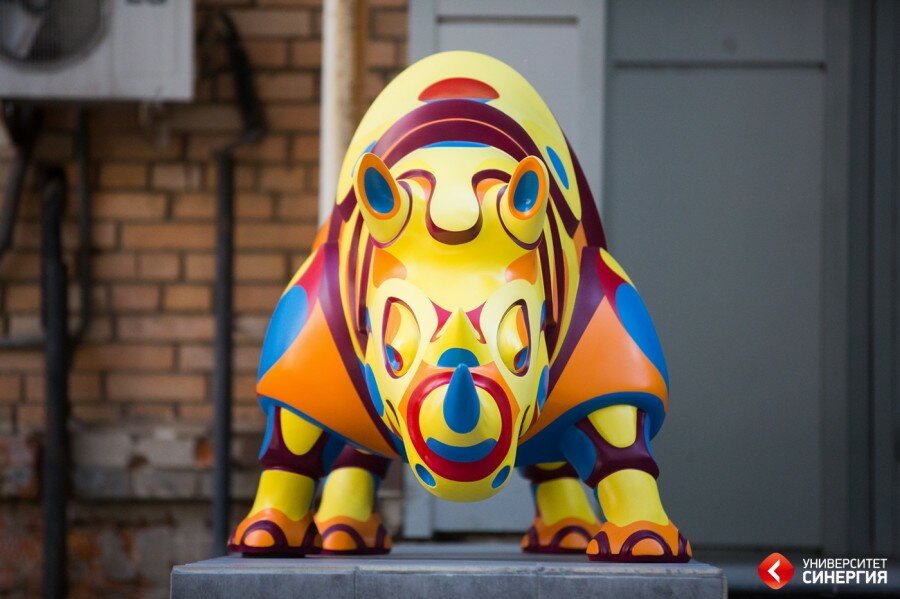 Носорог синергия для презентации