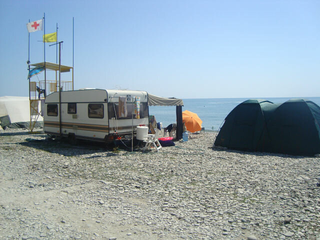 Кемпинг класса Люкс у морям