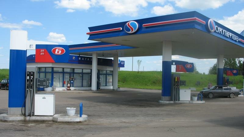 Сургутнефтегаз азс карта