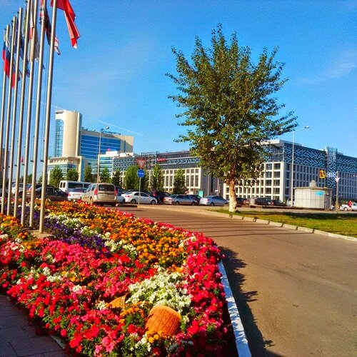 Внешний вид отеля Hilton Garden Inn Astana в Астане, фото 3