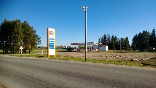 Gas station Kompaniya 2000, Komi Republic, photo
