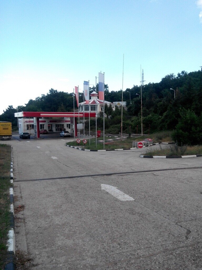 Gas station Crs, Republic of Crimea, photo