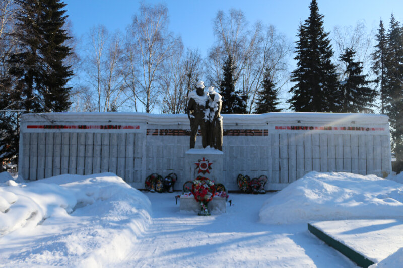 Monument, memorial Мемориал Славы Никто не забыт, ничто не забыто, Altai Republic, photo