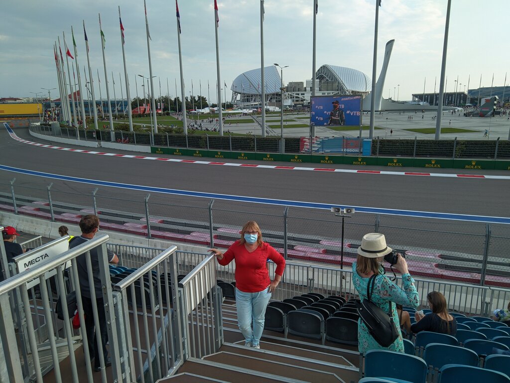 مسار سباق السيارات T3 Grandstand Daniil Kvyat ، كراسنودار كراي، صورة