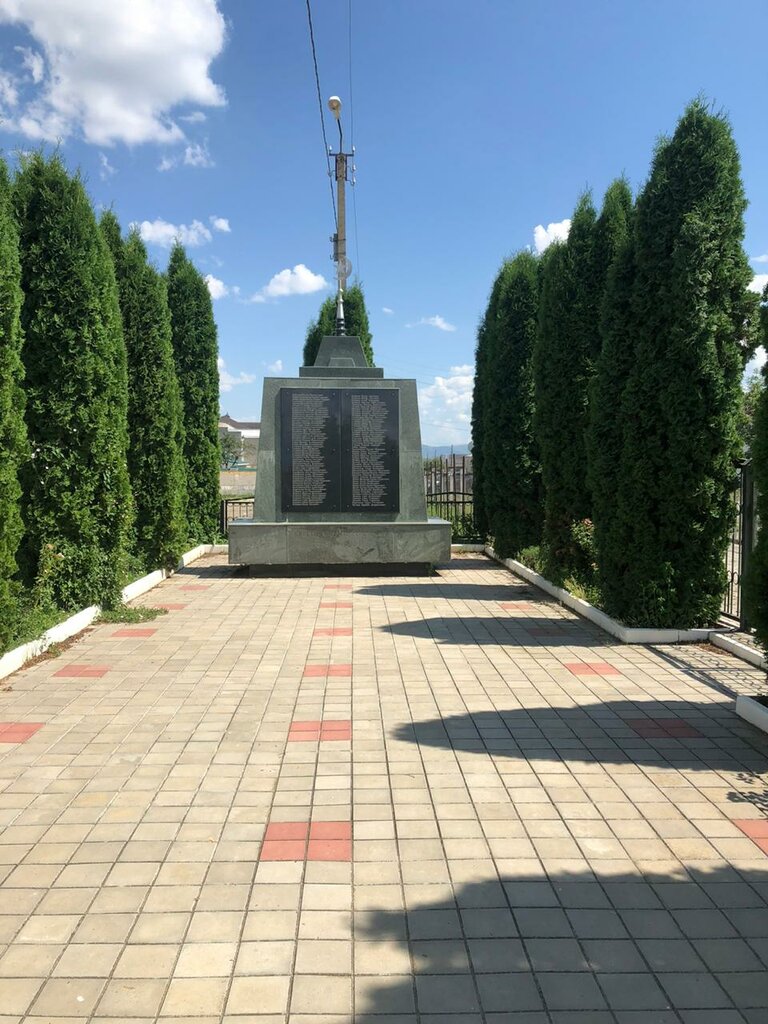 Monument, memorial Жителям села Джага - участникам Великой Отечественной войны 1941-1945 гг., Karachay‑Cherkess Republic, photo