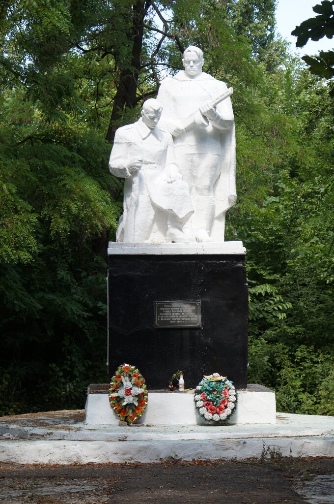 Monument, memorial Воинам-цементникам завода Красный Октябрь, погибшим в годы ВОВ, Volsk, photo