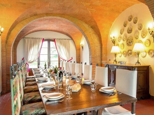 Жильё посуточно Luxurious Apartment in Casciana Terme With Barbecue