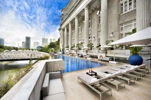 Внешний вид отеля The Fullerton Hotel Singapore в Сингапуре, фото 2