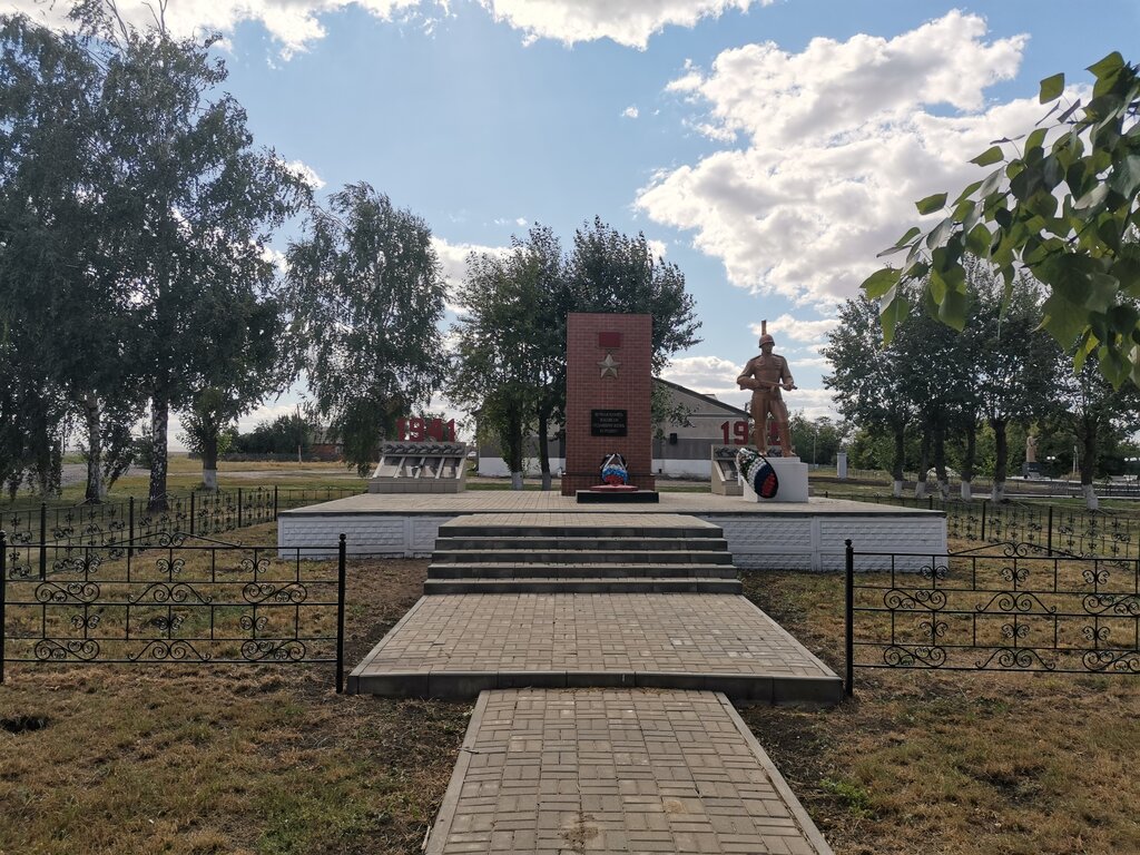 Monument, memorial Воинам-землякам, погибшим на фронтах Великой Отечественной войны, Tambov Oblast, photo