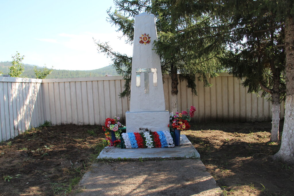 Monument, memorial Воинам-землякам, погибшим на фронтах Великой Отечественной войны, Republic of Buryatia, photo