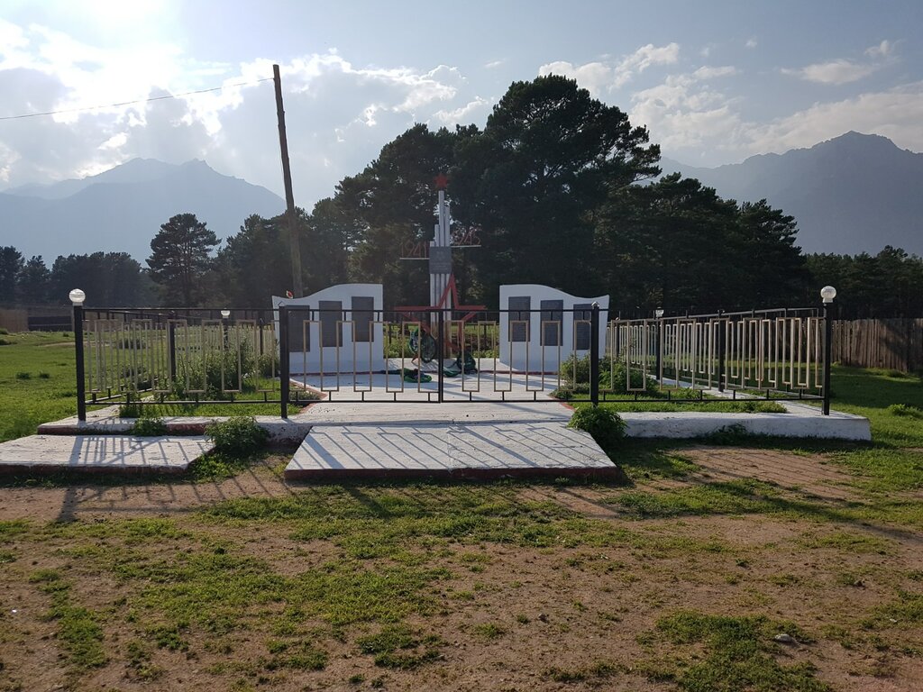 Monument, memorial Воинам-землякам, погибшим на фронтах Великой Отечественной, Republic of Buryatia, photo