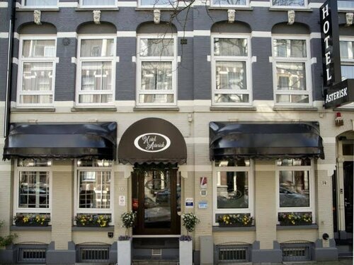 Внешний вид отеля Hotel Asterisk в Амстердаме, фото 1