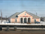 Railway station (zheleznodorozhnaya stantsiya Zvezda, Zheleznodorozhnaya ulitsa, 30), railway station