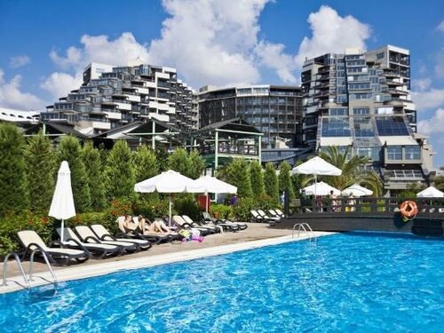 Внешний вид отеля Limak Lara Deluxe Hotel & Resort в Аксу, фото 5