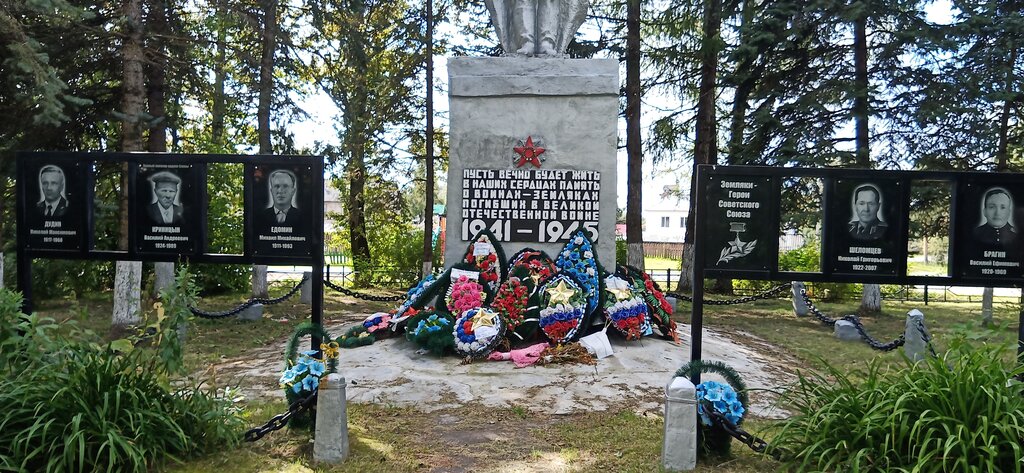 Monument, memorial Погибшим в Великой Отечественной войне воинам-вохмякам, Kostroma Oblast, photo