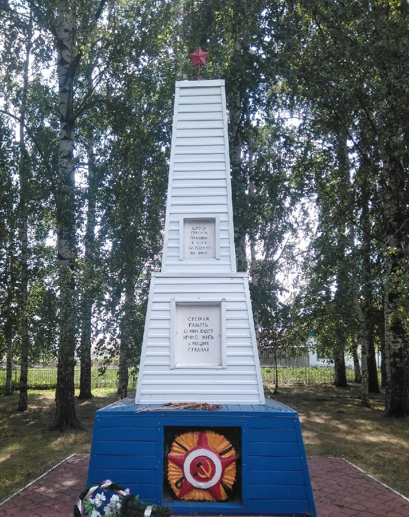 Monument, memorial Обелиск воинам-землякам, павшим в годы Великой Отечественной войны, Chuvash Republic, photo