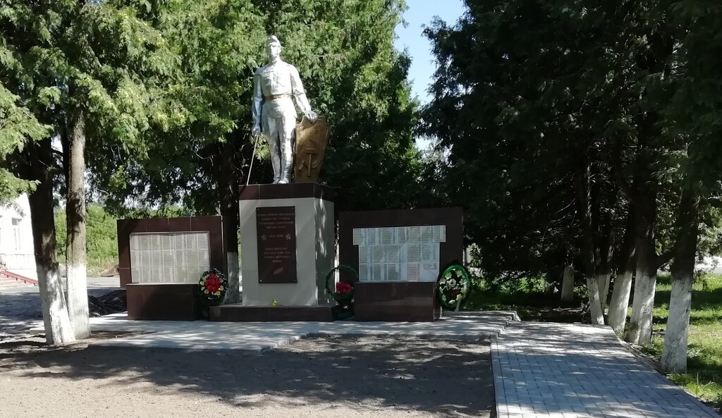 Monument, memorial Братская могила советских воинов, павших в годы Великой Отечественной войны, Kursk Oblast, photo
