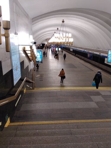 Станция метро Станция метро Чёрная речка, Санкт‑Петербург, фото