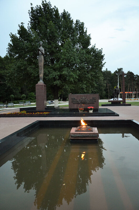 Памятник, мемориал Вечный огонь, Жуковский, фото