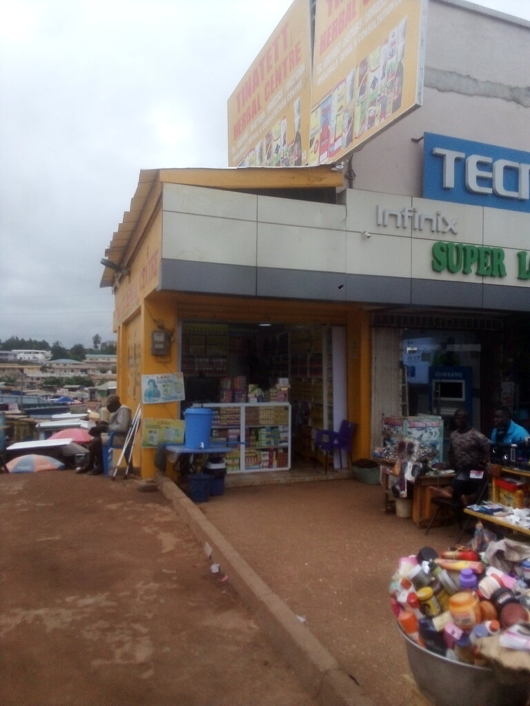 Alternative medicine Tinatett herbal center, Kumasi, photo