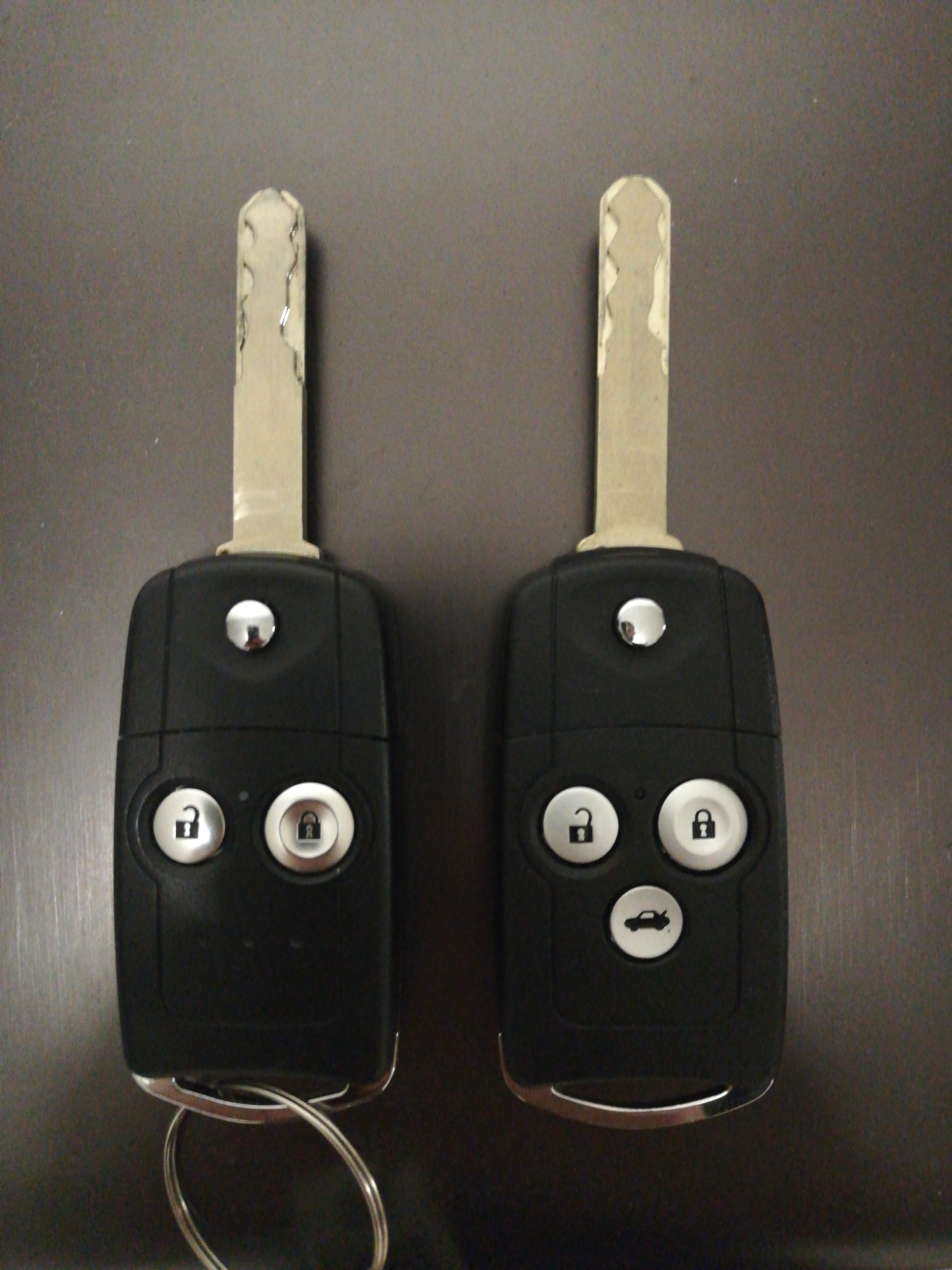 New Flip Key Modified Case Shell For Honda Remote Key 4 Buttons Accord CRV Pilot