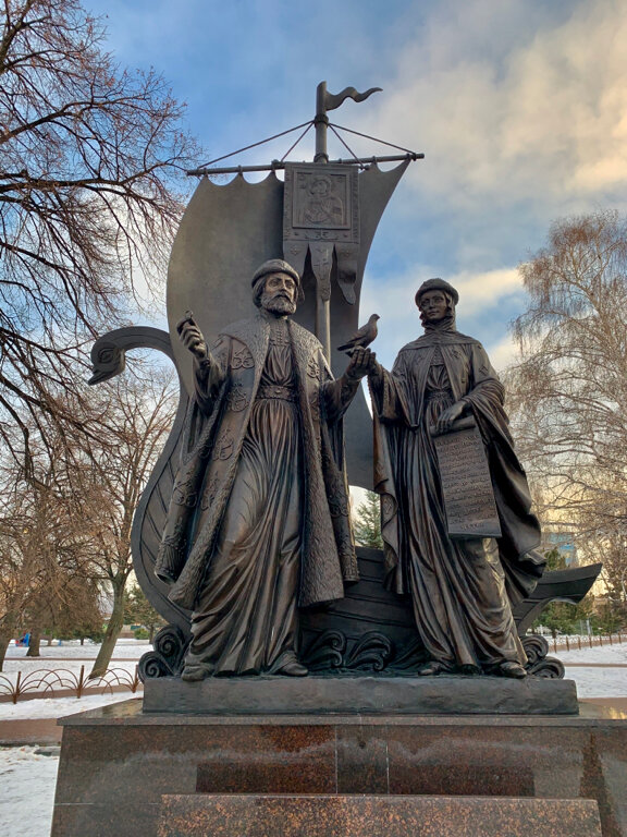 Monument, memorial Пётр и Феврония Муромские, Samara, photo