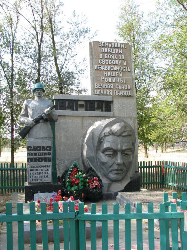 Monument, memorial Братская могила советских воинов, погибших в период Сталинградской битвы, Volgograd Oblast, photo