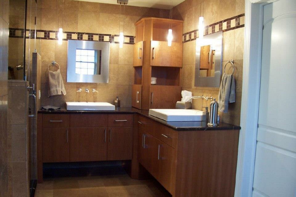 Construction of baths and saunas Rochester Custom Kitchens, State of New York, photo