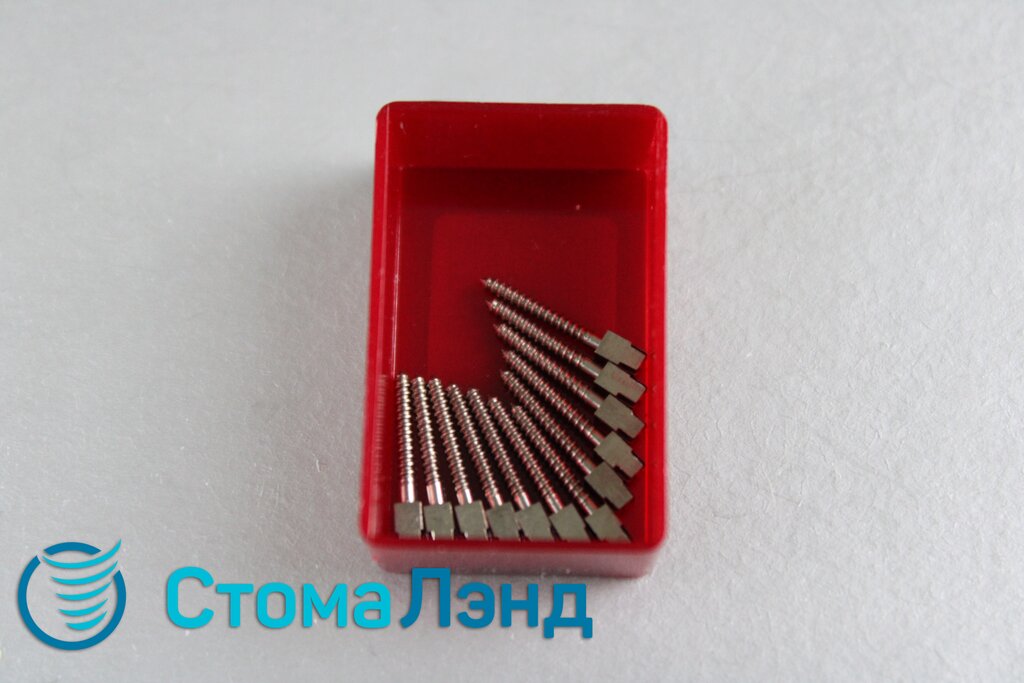 Management company Stoma Land. Dental pins. Titanium, fiberglass, gold-plated, Uglich, photo
