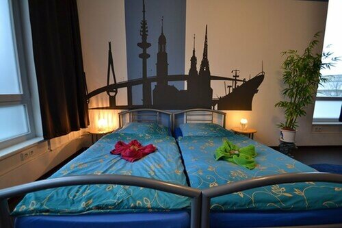 Хостел Arena Hostel Hamburg в Гамбурге