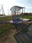 Public transport stop (Republic of Tatarstan, posyolok gorodskogo tipa Rybnaya Sloboda, Oktyabrskaya ulitsa) ، توقف وسائل النقل العام