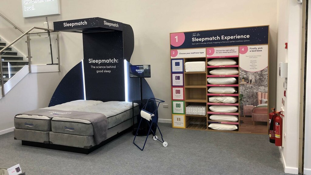 Furniture store Dreams Aintree, England, photo