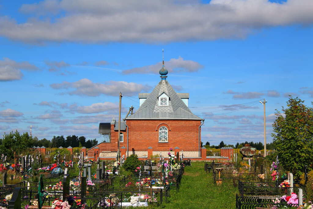 Iglesia ortodoxa Chasovnya Vasiliya Sypanovskogo na nerekhtskom kladbishche, , foto