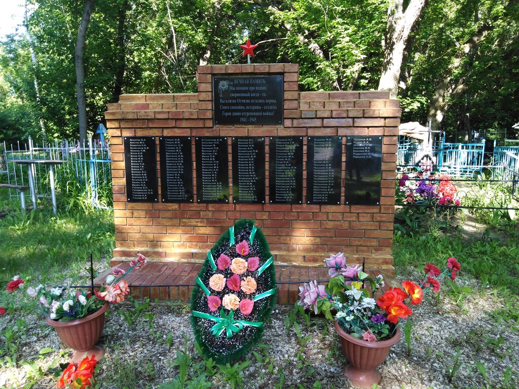 Monument, memorial Павшим воинам Великой Отечественной войны 1941-1945 гг., Samara Oblast, photo
