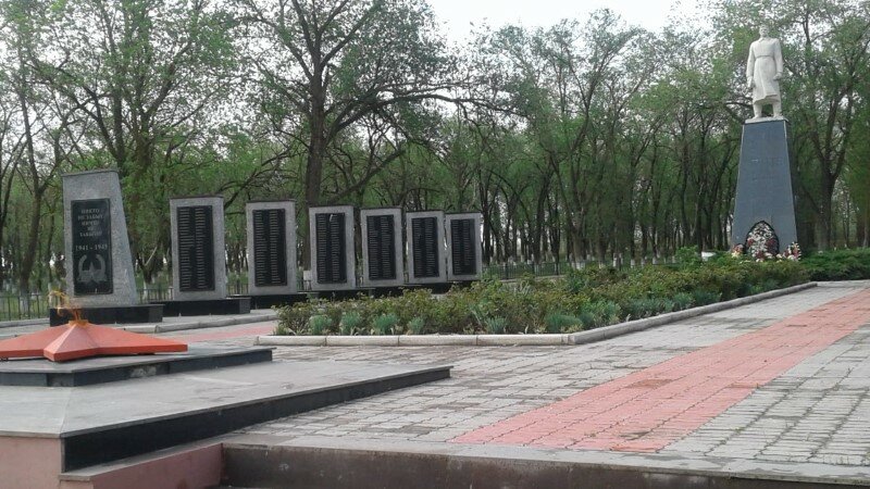 Monument, memorial Памятник воинам- односельчанам, погибшим на фронтах Великой Отечественной войны, Stavropol Krai, photo