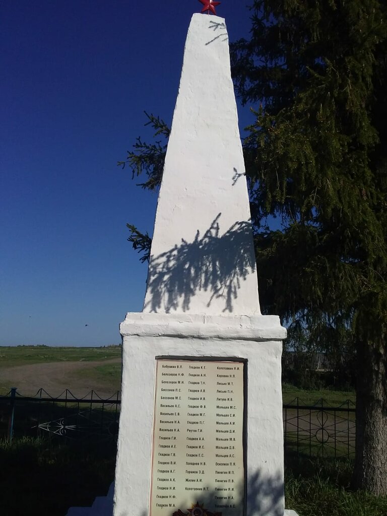 Monument, memorial Обелиск воинам, павшим в годы Великой Отечественной войны, Kurgan Oblast, photo