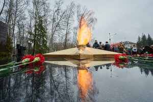 Вечный огонь (Kaluga Region, Obninsk, park 35-ti letiya Pobedy), monumento, memorial