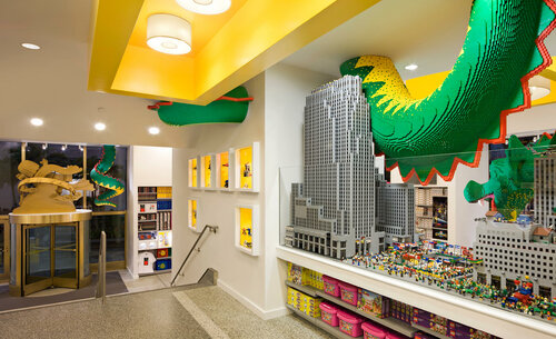 LEGO  NYC Shopping at Rock Center