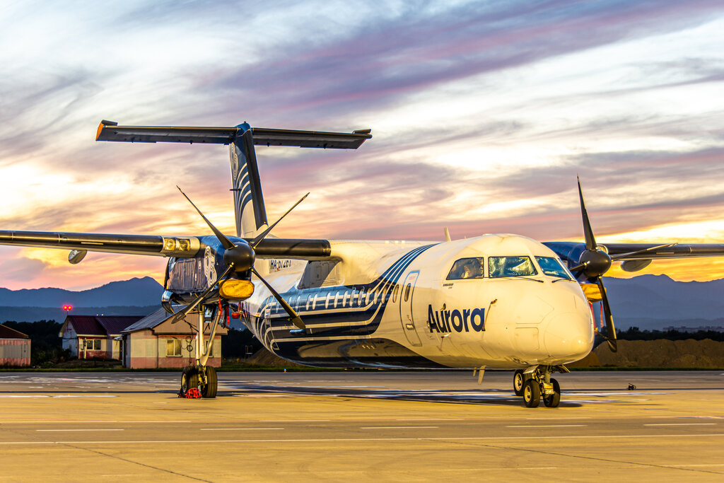 Airline Aviakompania Avrora, Yuzhno‑Sakhalinsk, photo