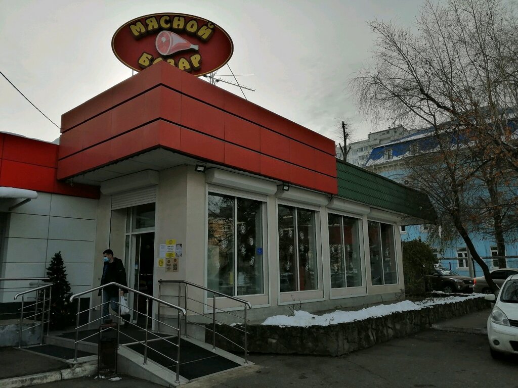 Магазин мяса, колбас Мясной базар, Краснодар, фото