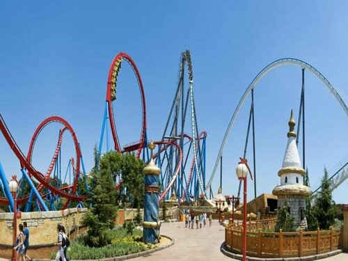 Внешний вид отеля Hotel Gold River en PortAventura World в Вила-Секе, фото 2