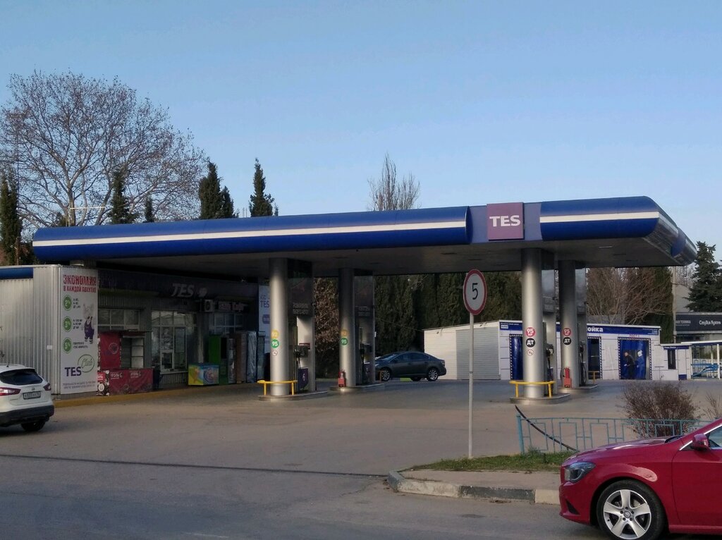 Карта заправок тэс