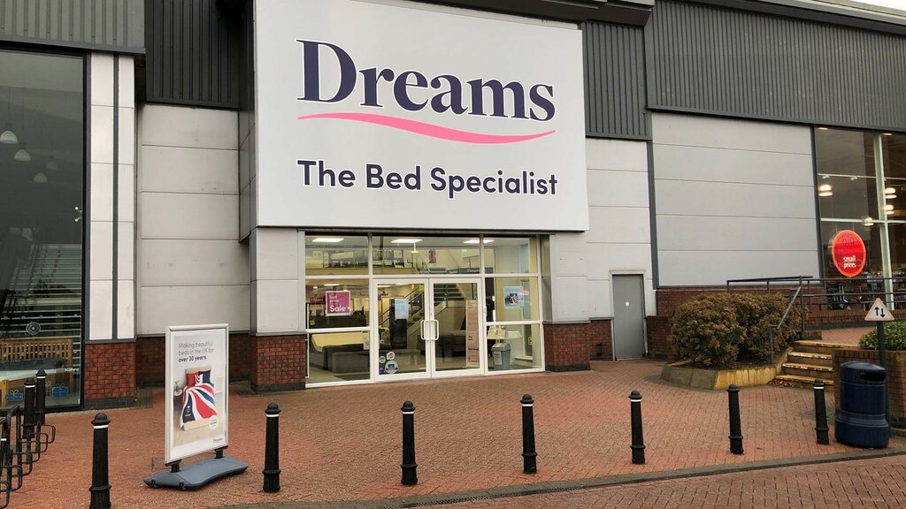 Furniture store Dreams Aintree, England, photo