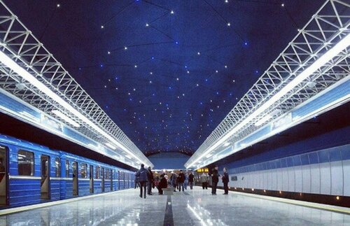 Piatroŭščyna (Минск, проспект Дзержинского, 83Б), metro station