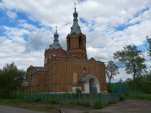 Церковь Николая Чудотворца (Курская область, Большесолдатский сельсовет, деревня Ржава), православный храм в Курской области