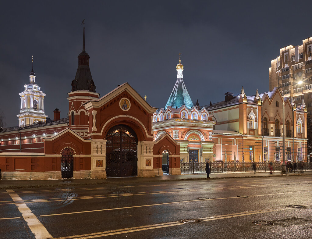 Храм матронушки в москве