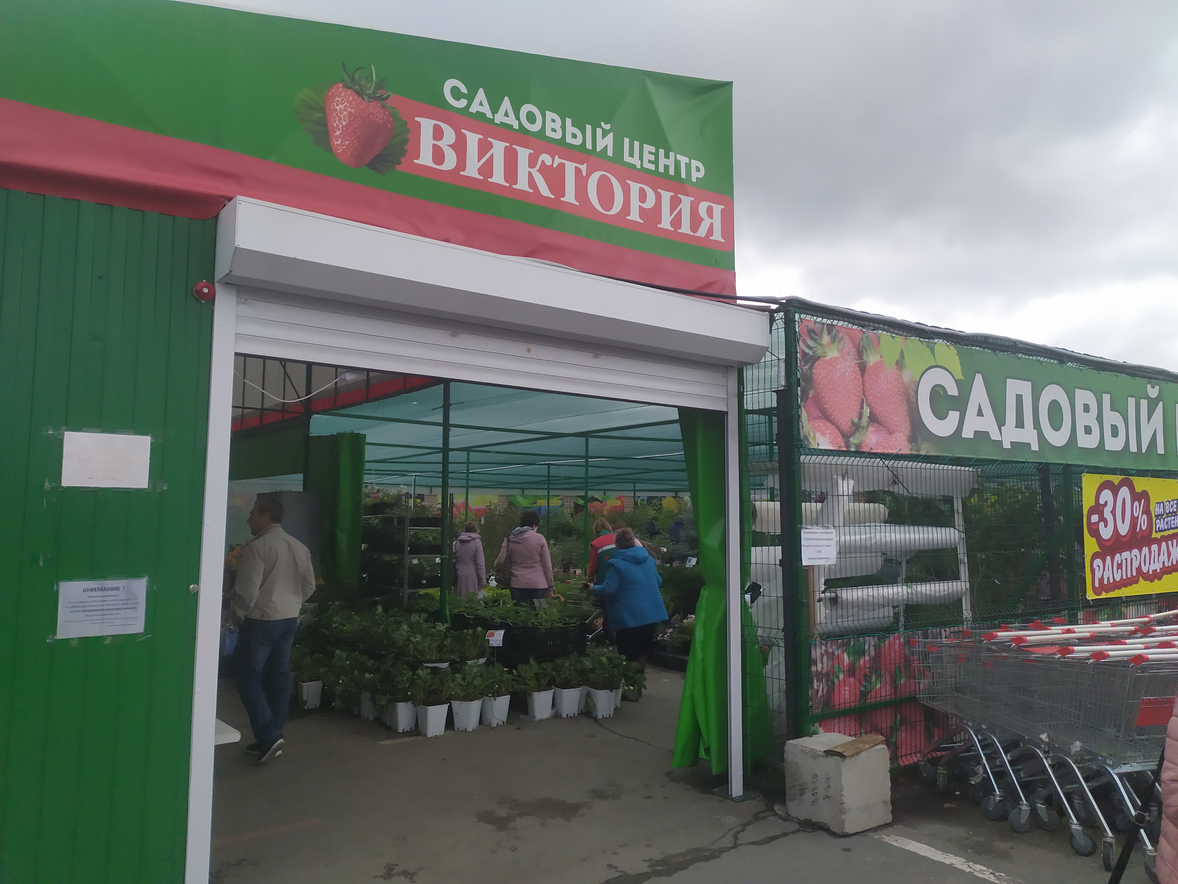 Телефон садовой фирмы «ВИКТОРИЯ»