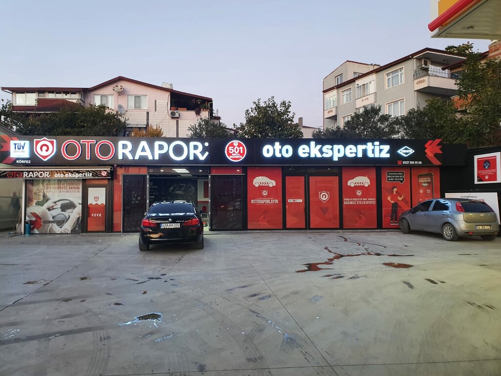 Vehicle inspection station Otorapor Kocaeli Gulf, Korfez, photo