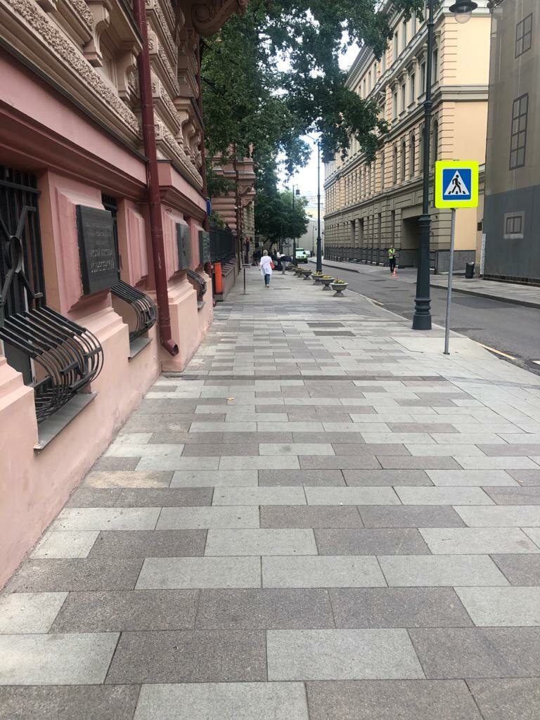 Memorial plaque, foundation stone С.К. Тимошенко, Moscow, photo