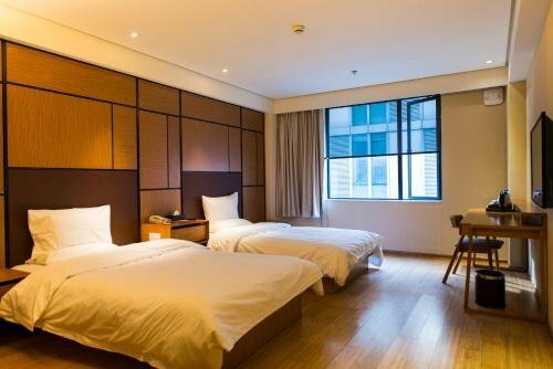 Гостиница Hanting Hotel Shanghai Hongqiao Airport Huqingping High Way в Шанхае